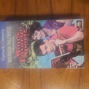 Man's Favorite Sport ? VHS TAPE Rock Hudson